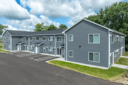 The Arnie Apartments exterior building view