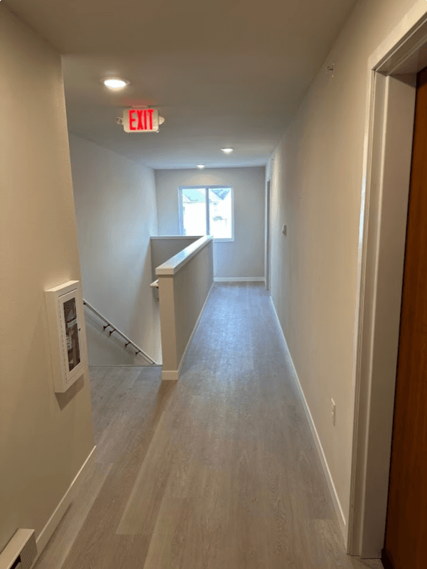 Second floor hallway